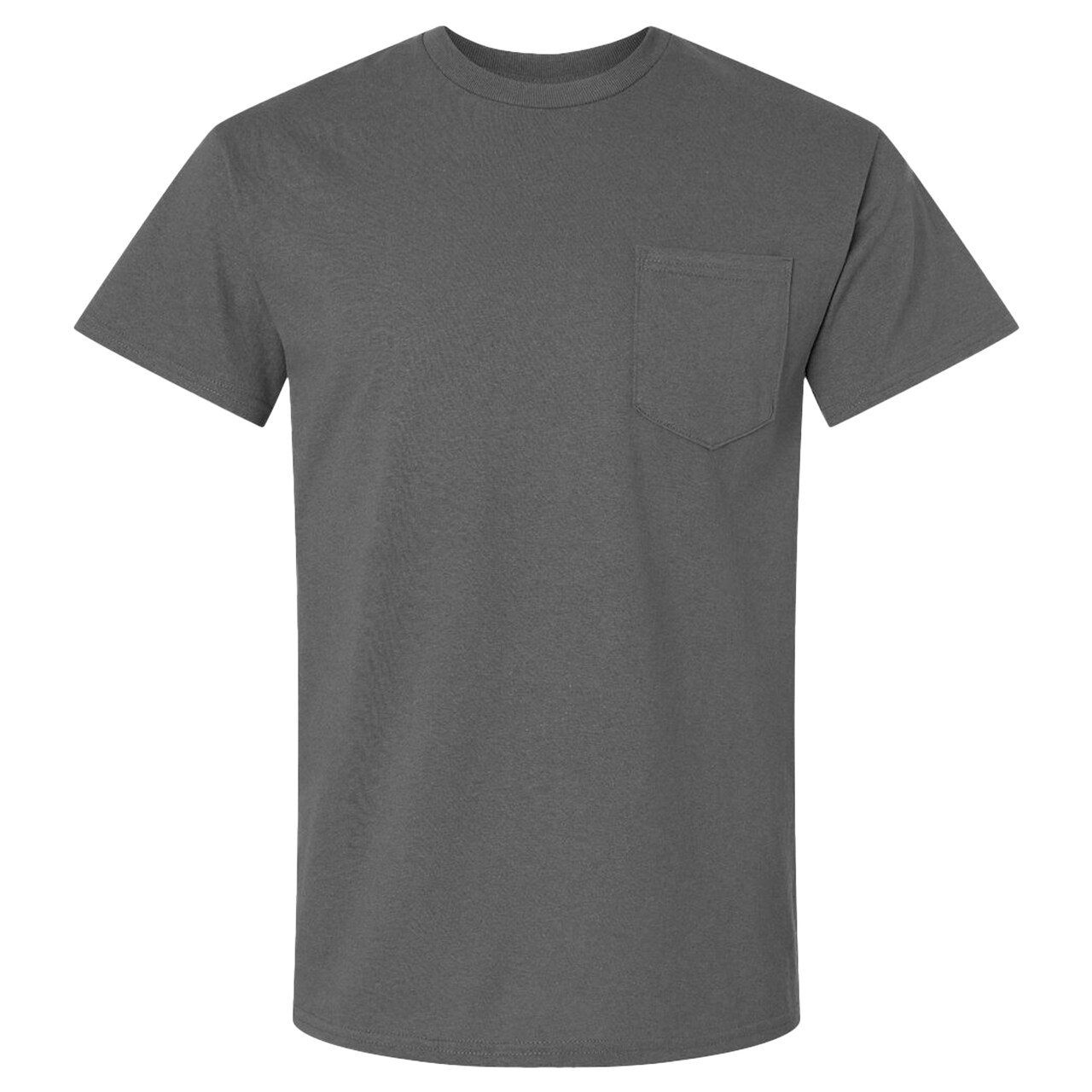 Gildan Ultra Cotton Pocket T-Shirt Blanks, Unisex Short Sleeve Crewneck Craft Tees